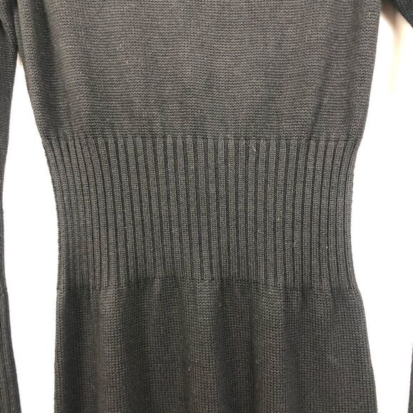 WHITE HOUSE BLACK MARKET | Black Sweater Dress S - Picture 4 of 7